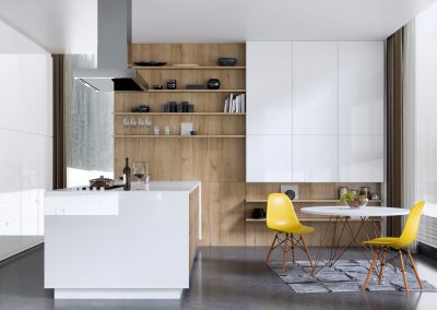 Cocina Alto Brillo