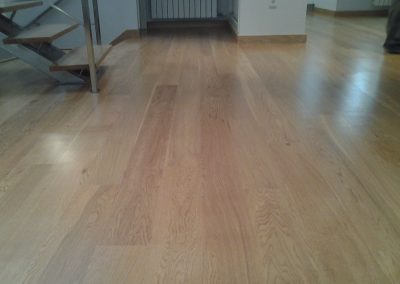 Tarima flotante madera